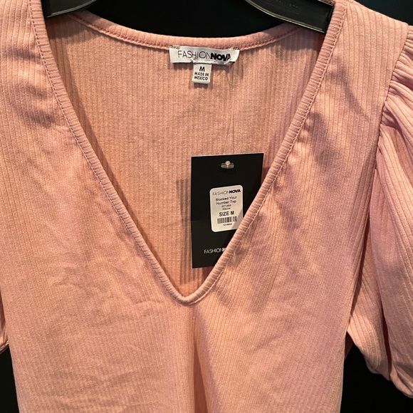 **BRAND NEW!!** Fashion Nova: “Blocked your number top”/Size: M - Picture 4 of 6